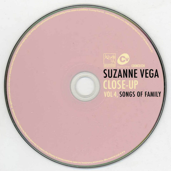 Suzanne Vega  Close up Vol 4; Songs Of Family : CD